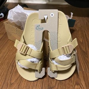 Chillos Slide Sandal Taupe
